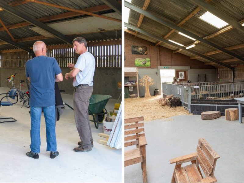 De kinderboerderij: toen (2015) en nu (2023)