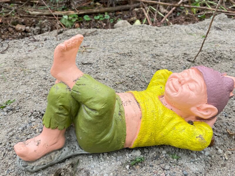 Een stel vrolijke puntmutsen